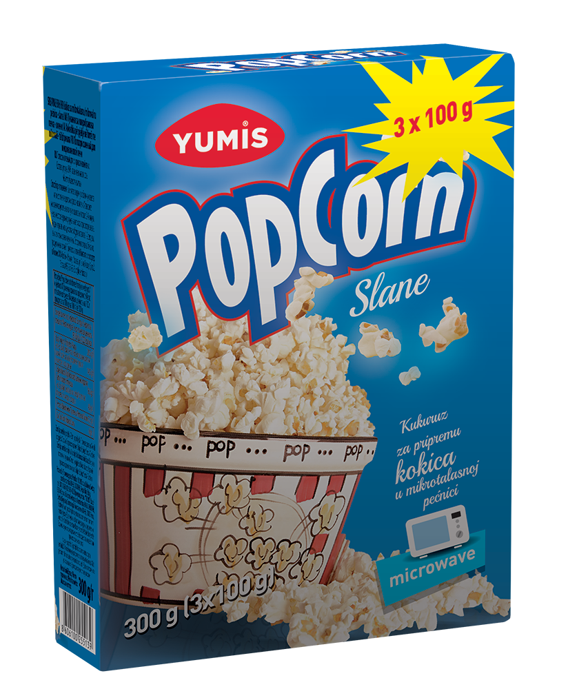 Popcorn salé multipack Yumis 3x100g